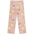 thumbnail image 5 of Top-kevin Cute Ghost Cherry Women's Long-Sleeve Shirt And Full-Length Bottom Pajama Set, 5 of 12