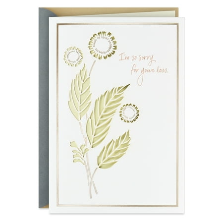 Hallmark Sympathy Card (I'm So Sorry for Your Loss)
