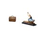 thumbnail image 1 of Estuche organizador de joyas,Organizador de joyas de madera para mujeres,hombres y niñas,Caja de almacenamiento decorativa con tapa abatible para guardar objetos pequeños.,estatua de, 1 of 8