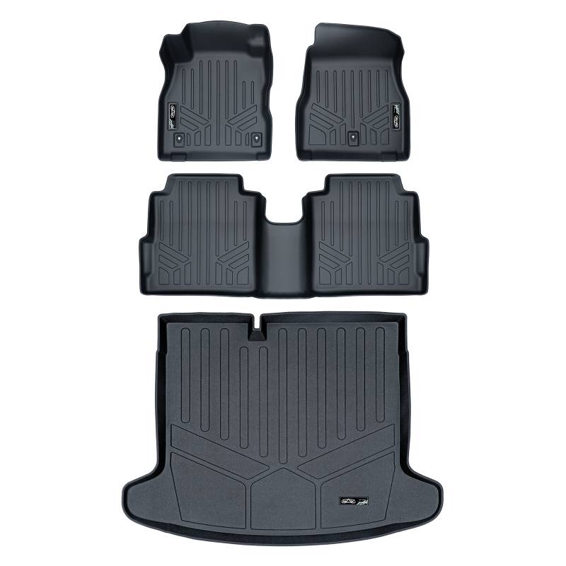 Maxliner 2018-2020 Nissan Kicks Custom Fit Floor Mats 2 Rows and Cargo
