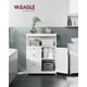 thumbnail image 2 of Armario de suelo para baño VASAGLE con 3 cajones, color blanco, 2 of 8