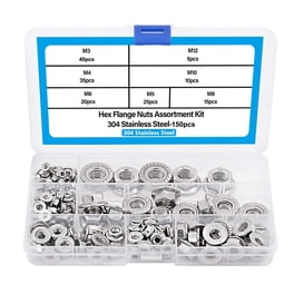 Écrous De Blocage Filetés à Gauche M6x1mm, Acier Inoxydable 304, Lot De 8 Pièces, Marque Uxcell, Neuf - Pour Bricolage Ou Mécanique
