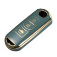 thumbnail image 1 of Cubierta de mando a distancia de entrada sin llave de 3 botones de TPU para Mazda 2 3 6 CX3 CX4 CX5 CX7 CX9 azul, 1 of 7
