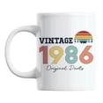 thumbnail image 1 of Vintage 1986, Original Parts feat. Retro Sunset Ceramic Coffee & Tea Mug (11oz), 1 of 6