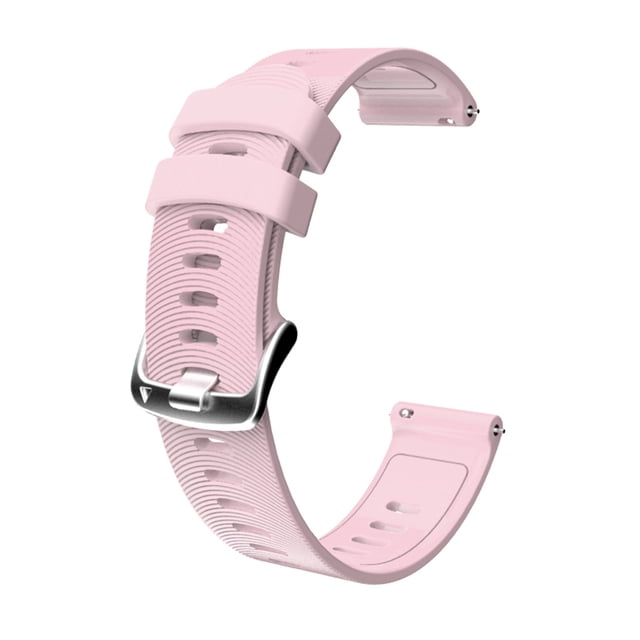 Correa de reloj de silicona deportiva Pulsera de fitness Reemplazo de correa de silicona para Garmin / HUAWEI / Samsung 20 mm, Rosa Yuarrent EL2640-05