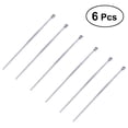thumbnail image 1 of Miangastore 6 Pcs Cure-Oreilles en Acier Inoxydable Outil de Retrait de Cire, 1 of 7
