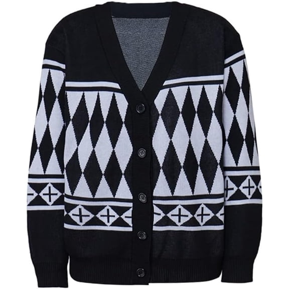 Draken Sweater Revengers Swrater Button Knit Cardigan Men's Jacket