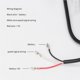 thumbnail image 3 of Universal 44750 Pulgadas 3 Cables Dedo Pulgar Acelerador Montaje Control De Velocidad Accesorios Bicicletas Eléctricas Scooters Vogacara OD007092-00, 3 of 7