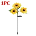 thumbnail image 7 of LED Solar Sunflower Outdoor Lawn Light IP65 Waterproof Pathway Yard Wedding Holiday Garden Decoration Solar Flowers Lamp, 7 of 7