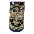 thumbnail image 2 of Germany Eagle City Panorama Rustic Blue LE German Stoneware Beer Stein .5 L, 2 of 4