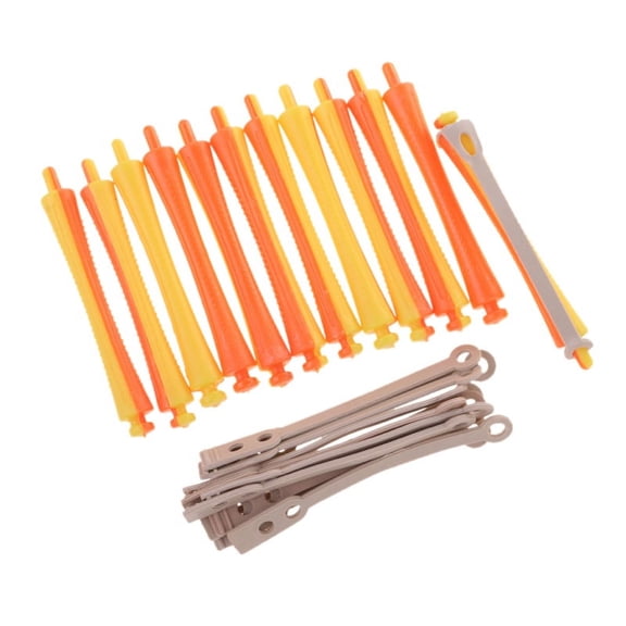 12Pcs Curling Rods, Hairdressing Curlers for Short, - 1.6x9 cm
