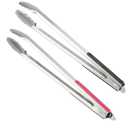 

SPRING PARK 16inch Spatula Tongs Non-stick Heat Resistant Kitchen BBQ Silicone Cooking Tool