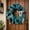 #01, variant on Handmade Southwestern Spirit Wreath,Western Rustic Desert Home Decor with Turquoise Feathers and Steer Skull,Boho Southwest Style Wall Hanging for Front Door Porch Patio(#01)