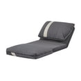 thumbnail image 5 of ARIA Modern Floor Sofa Bed - 6-Pos Adjustable Corduroy Upholstered Bean Bag for Adults &amp; Pets | Space-Saving Gray for Small Apartments, Dorms | Lightweight, Easy Move, 5 of 25