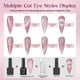 thumbnail image 5 of Set de esmaltes de uñas MIZHSE Cat Eye Gel, 10 ml x 6 con barras magnéticas, 5 of 8