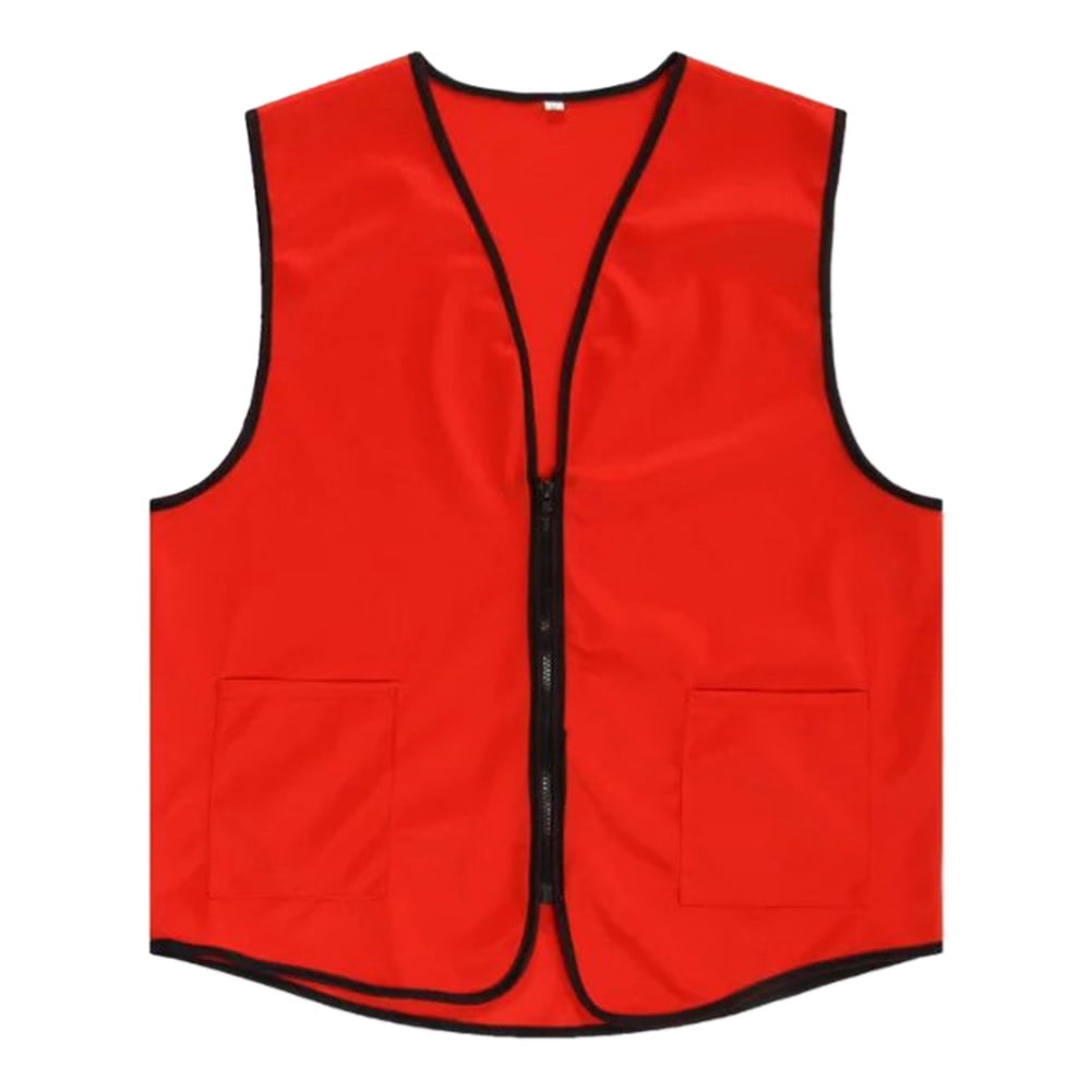 Toptie TopTie Supermarket Uniform Vest Zipper Volunteers Event Vest