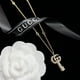 thumbnail image 1 of Lleno De Colgante De Llave De Diamante gucci Collar Pulsera Pendientes Anillo, 1 of 3