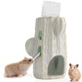 thumbnail image 1 of Hamster Water Bottle For Glass Tank , 2-in-1 Adjustable Hamster Water Bottle 80ml Gerbil Water Bottle With Stand, 1pc(d-), 1 of 4