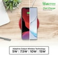 thumbnail image 3 of HyperGear ChargePad Pro 15W Wireless Fast Charger (CHARGER15W-PRNT), 3 of 4