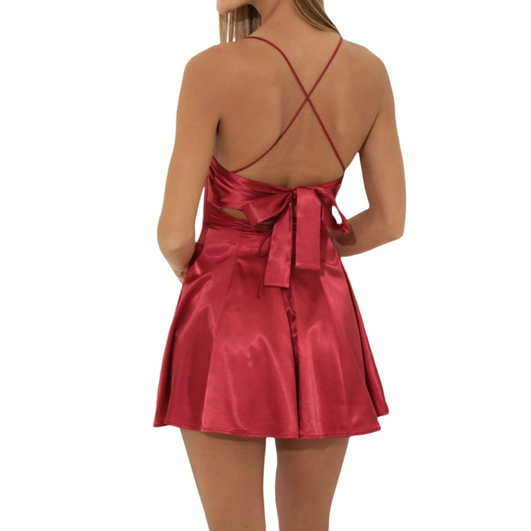 White Graduation Dress for Women 2023 Sweet Cute Ruffle A Line Flare Flowy  Short Mini Dress Country Concert Dresses - Walmart.com