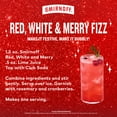thumbnail image 2 of Smirnoff Red, White & Merry Orange, Cranberry & Ginger Holiday Season Limited Edition (Vodka Made With Natural Flavors And Certified Colors), 750mL, 30% ABV, 2 of 9