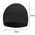 thumbnail image 2 of Winter fleece bicycle warm cap helmet liner cycling cap, 2 of 5