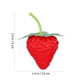 thumbnail image 2 of WEUVEB Artificial Strawberries with Stem for General Users 50 Pcs, 2 of 6
