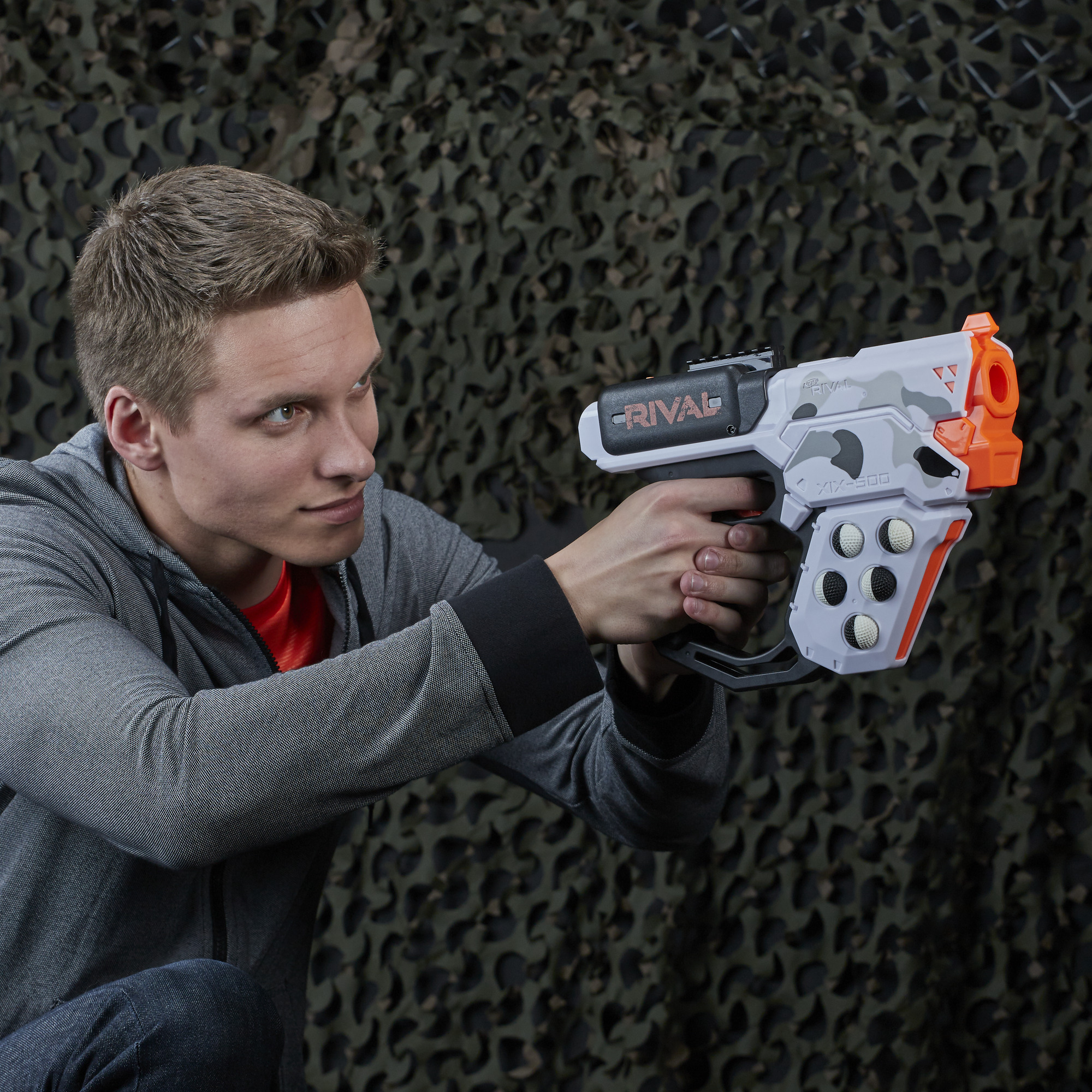 Nerf Rival Heracles XIX-500 Camo Series, 5 Rounds, - image 8 of 11