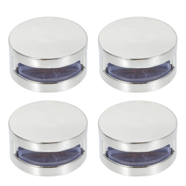 Shisuyan Mirror Clamps Zinc Alloy 4Pcs Silver For Daily Life Increase Friction