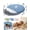 Blue, variant on 2026 New Flat Under Pillow Speakers for Sleeping, Bone Conduction Pillows Speaker Bluetooth, Private Ultra-Thin Aid with White Noise Timer, Mini Portable Slim Wireless Bedside Speak
