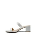 thumbnail image 3 of DREAM PAIRS Women's Two Strap Open Toe Low Block Chunky Heels Sandals Dress Pumps Shoes, 3 of 7