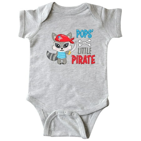 

Inktastic Pops Little Pirate Cute Raccoon with Sword Gift Baby Boy or Baby Girl Bodysuit