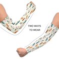 thumbnail image 4 of Manches à Pois Tigre Chat Protection UV Manches Rafraîchissantes Manches en Soie Glacée Unisexes avec Trou pour le Pouce pour Course Cyclisme Conduite Sports Extérieurs, 4 of 7