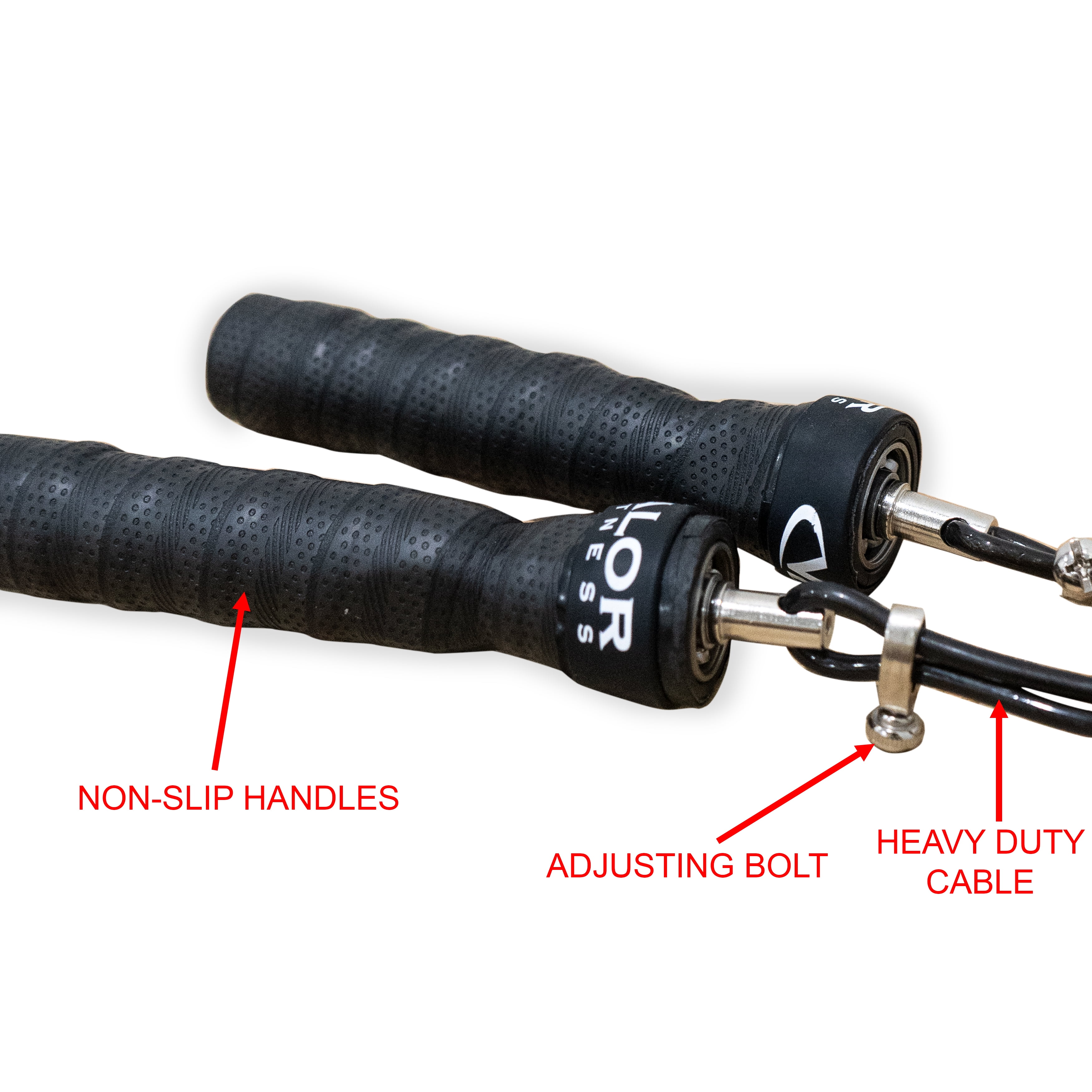 Valor Fitness SR-4A 4mm Adjustable Speed Rope