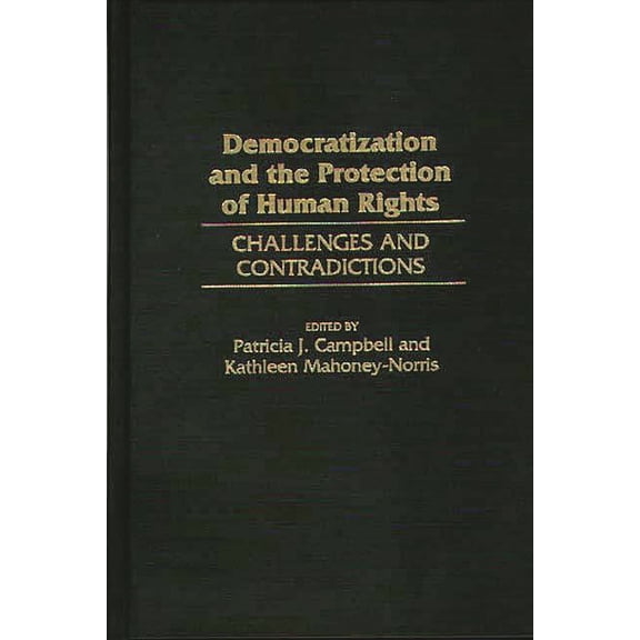 Democratization and the Protection of Human Rights: Challenges and Contradictions, (Hardcover)