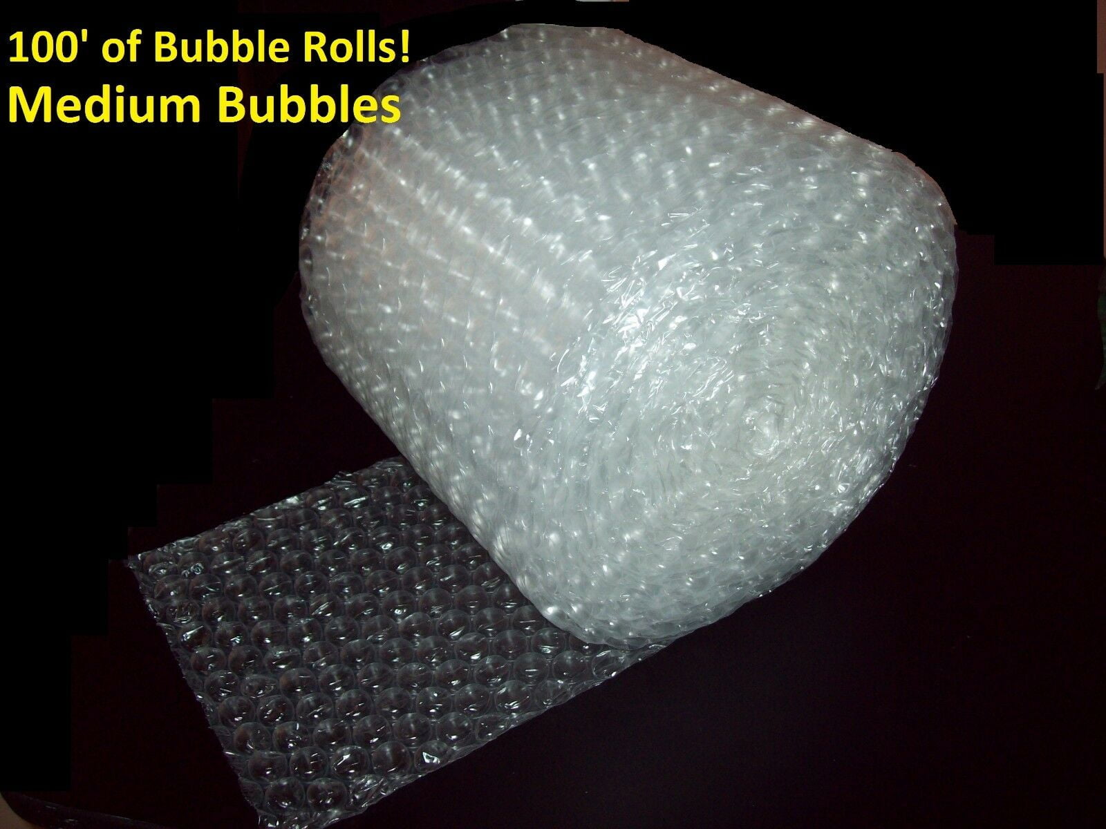 5/16" WP Medium Bubble Cushioning Wrap Padding Roll 100 x 18" Wide 100FT Perf 12
