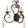 thumbnail image 2 of Meyda 149381 20 in. Josephine 2 Light Wall Sconce, 2 of 4