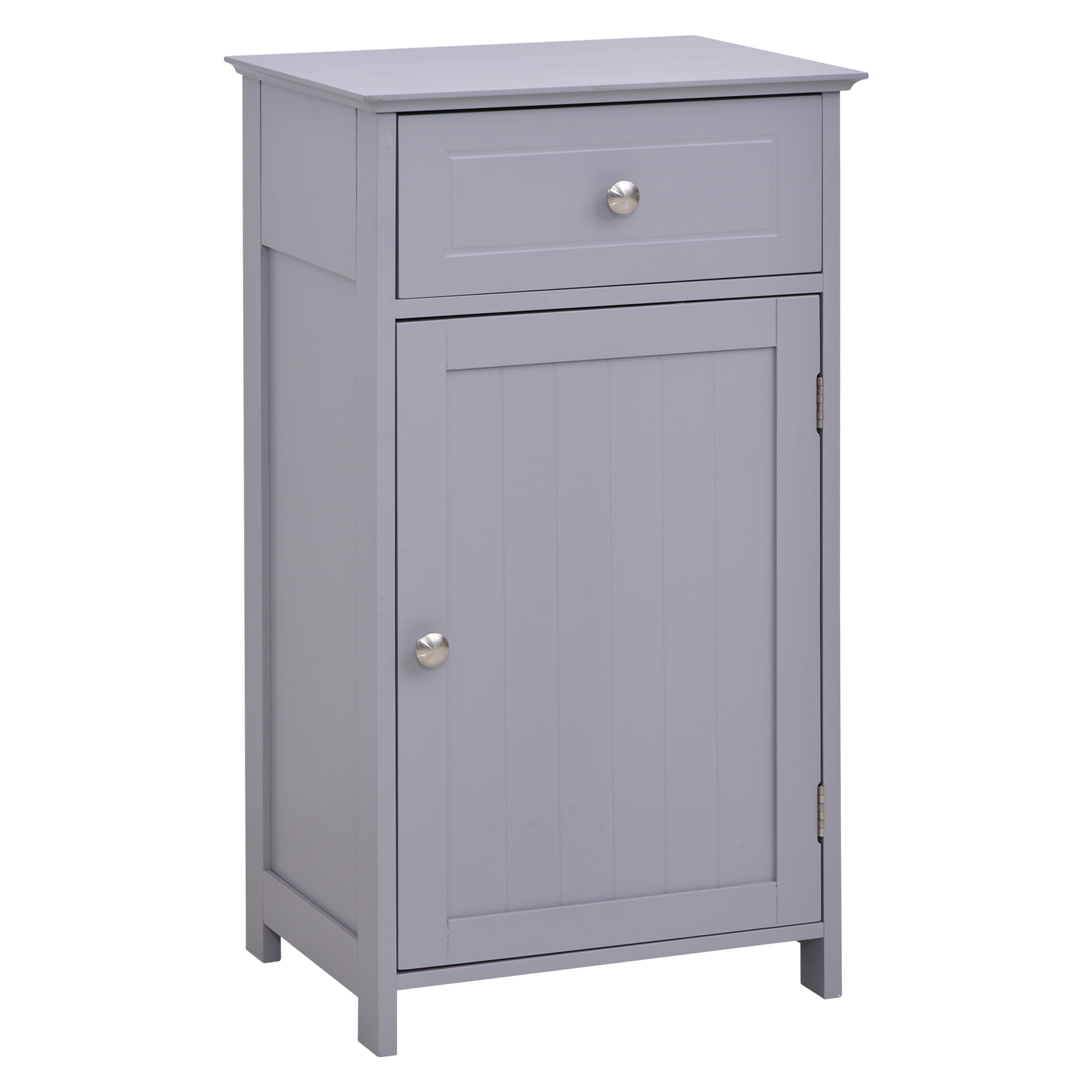 kleankin Bathroom Cabinet with Drawer and Shelf, Toilet Vanity Cabinet