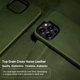 thumbnail image 2 of Funda de piel Belemay para iPhone 16 Pro Max con MagSafe Pine Green, 2 of 8