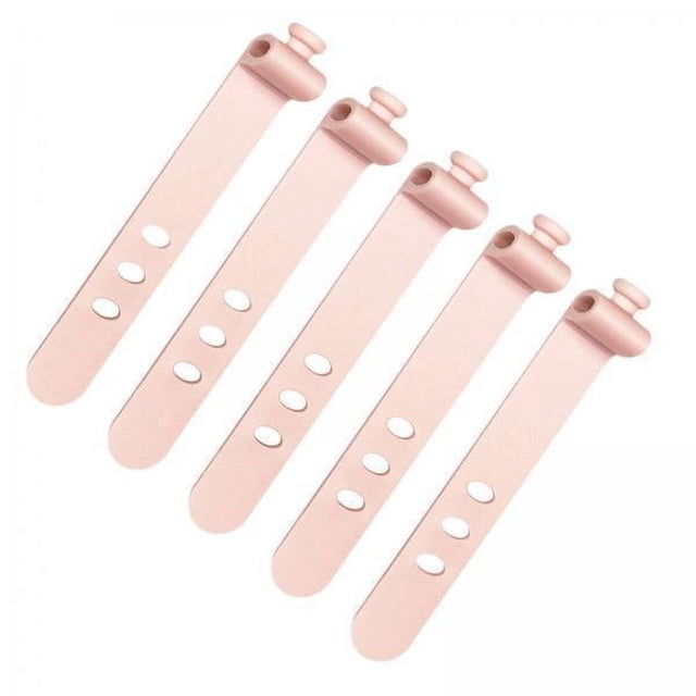 Bridas reutilizables,Bridas de silicona para cables Organizador de cables reutilizable,Bridas para gestión de cables Cables multiusos para agrupar cables,Correas de sujeción para