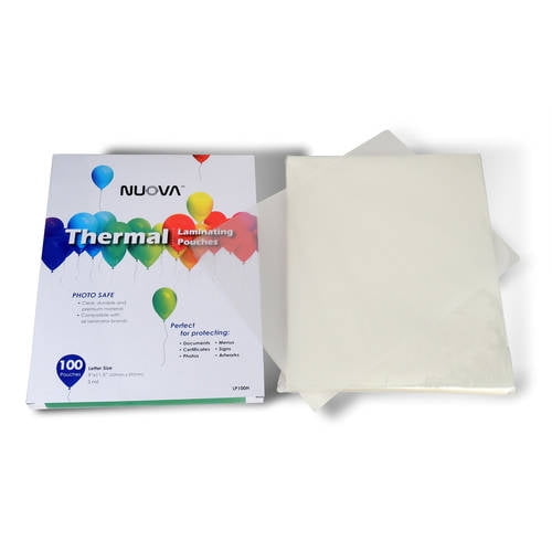 Nuova Premium Thermal Laminating Pouches, 9" x 11.5", 100-Pack photo 3