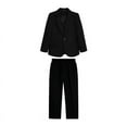thumbnail image 2 of ETHAN Boys Suit 2 Piece Slim Fit Tuxedo Blazer Jacket Pant for Kids Prom Wedding Outfits Formal Set Size 2T-20Y, 2 of 7