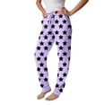 thumbnail image 5 of Trgacdwlo Womens Star Print Pajama Pants Loose Fit Joggers Pj Bottoms for Women Elastic Waist Drawstring Cozy Womens Sleep Pants with Pocket, 5 of 5