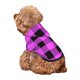 thumbnail image 5 of Balery Purple Black Buffalo Plaid Sudadera con Capucha para Perros Pequeños – Ropa para Mascotas, Disfraz para Perros y Gatos, Ideal para Fiestas y Cosplay-XX-Large, 5 of 7