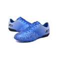 thumbnail image 5 of Gomelly Women Men Soccer Cleats Lace Up Football Shoes Firm Ground / Turf Sneakers Fashion Athletic Shoe Outdoor Sports TF Cleats Blue 9.5, 5 of 8