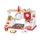 thumbnail image 3 of Juego de cafetera de madera, juguetes de madera para niños, juego educativo y creativo Montessori. rojo, 3 of 9