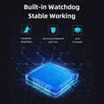 thumbnail image 5 of Yajisi 4G LTE Wireless Router 300Mbps 4 High Gain Antenna Mobile WiFi Hotspot Router with SIM Card Slot for Asia 100-240V EU Plug, 5 of 9