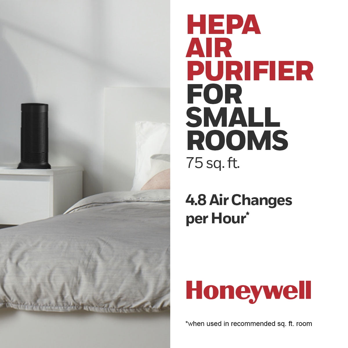 Honeywell Allergen Plus Small Room Air Purifier - HPA-060