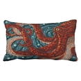 thumbnail image 1 of RYLABLUE Decorative Octopus Soft Zippered Throw Pillow Case Cover Single Pillowcase Size 20x30 inches Two Side, 1 of 1