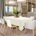 thumbnail image 1 of Rectangle Tablecloth - x - Washable Polyester Rectangular Table Cloth for Dining Room Tables Stain and Spillproof Table Cover, 1 of 6